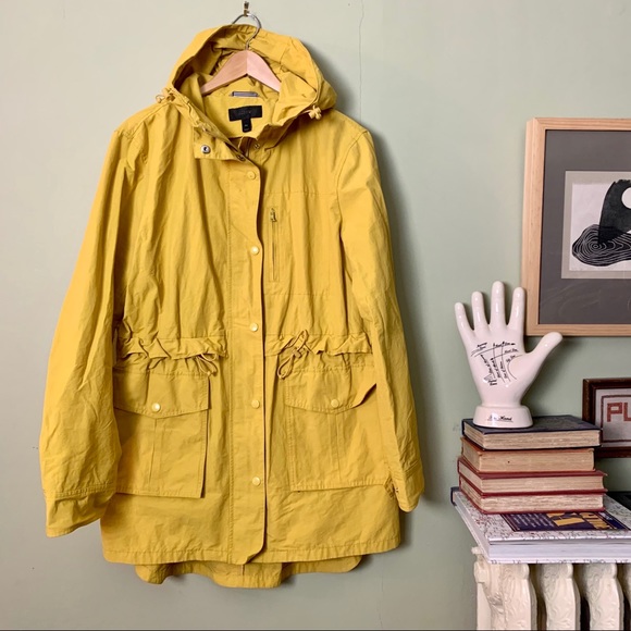 J. Crew Jackets & Blazers - J.Crew Perfect Rain Jacket Coat Waxed Cotton TM